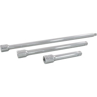 Socket Extension Set, 1/2" Drive, Chrome Finish, 3 Pcs Par Equipment