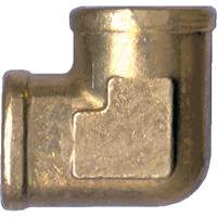 Forged 90° Elbow Pipe Fitting, FPT, Brass, 1/2" QG025 | Par Equipment