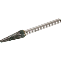 Fraise au carbure dur, SL-1, 1/4" dia., 1/4" Tige, 5/8" Prof. de la coupe Par Equipment