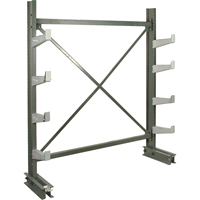 SUPPORT,PORTE A FAUX,6',SIMPLE,ENTRETOISE,BASE, 72" la x 84" h Par Equipment