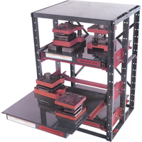 E-Z Glide Roll-Out Shelving - Additional Shelves, Steel, 48" W x 48" D Par Equipment