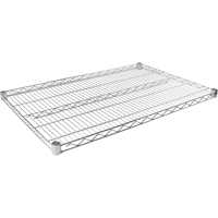 Wire Shelf for Heavy-Duty Chromate Wire Shelving, 36" W x 24" D, 800 lbs. Capacity Par Equipment