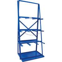 R&acirc;telier de rangement pour barre, Vertical, 3 Niveaux, 36" la x 24" p x 84" h, 3000 lb Cap. Par Equipment