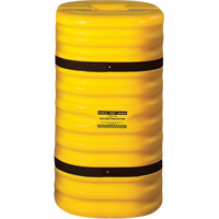 Column Protector, 8" x 8" Inside Opening, 24" L x 24" W x 42" H, Yellow Par Equipment