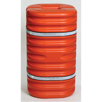 Protecteur de colonne, Ouverture int&eacute;rieure 6", 24" lo x 24" la x 42" h, Orange Par Equipment