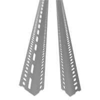 Slotted Angle Post, Galvanized Steel, 84" High RN162 | Par Equipment