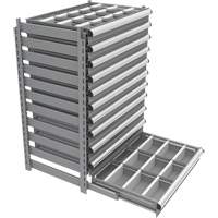 Cabinet d'entreposage à tiroirs intégré Interlok RN755 | Par Equipment