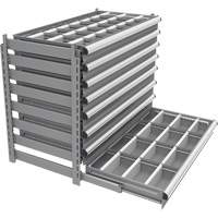 Cabinet d'entreposage à tiroirs intégré Interlok RN758 | Par Equipment