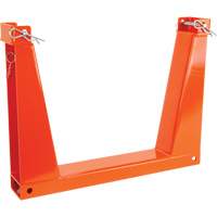 Supports en U empilables, 25" la x 4" p, Capacit&eacute; de 10 000 lb Par Equipment