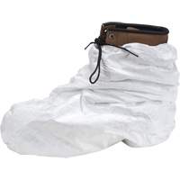 Tyvek&reg; 400 Shoe & Boot Cover, One Size, Polyethylene, White Par Equipment