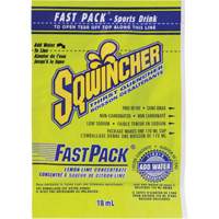 Sqwincher&reg; Boisson de r&eacute;hydratation Fast Pack, Emballage-portion, Citron-lime Par Equipment