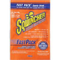 Sqwincher&reg; Boisson de r&eacute;hydratation Fast Pack, Emballage-portion, Orange Par Equipment