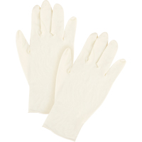 Gants jetables, T-Grand, Latex, 11 mils, Poudr&eacute;s, Transparent, Classe 2 Par Equipment