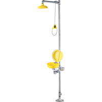 Combinaison de douche oculaire/faciale a/couvercle Par Equipment