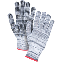Dotted String Knit Gloves, Poly/Cotton, Single Sided, 7 Gauge, Small SAM662 | Par Equipment