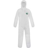 Micromax NS Disposable Coverall, 5X-Large, White, Microporous Par Equipment