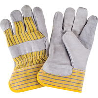 Premium Quality Fitters Gloves, Large, Split Cowhide Palm, Cotton Inner Lining Par Equipment