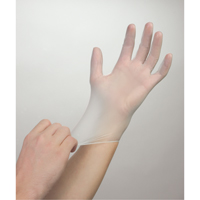 Gants jetables, Petit, Vinyle, 4 mils, Sans poudre, Blanc Par Equipment