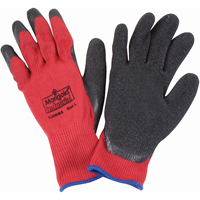 Coated Gloves, 8/Medium, Rubber Latex Coating, 10 Gauge, Polyester/Cotton Shell SAP752 | Par Equipment