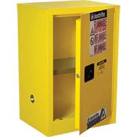 Armoire de s&eacute;curit&eacute; compacte pour produits inflammables EX Sure-Grip, 12 gal., 1 Porte(s), 23,25" La x 35" h x 18" p Par Equipment