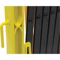 Xpandit Barricade, 36" H x 11.5' L, Black/Yellow Par Equipment