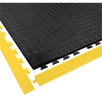 Tapis Rejuvenator Connect No 502, Polyur&eacute;thane, 3' la c, 3' lo, 5/8" &eacute;paisseur, Noir Par Equipment