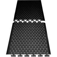 Tapis Rejuvenator Connect No 502, Polyur&eacute;thane, 3' la c, 3' lo, 5/8" &eacute;paisseur, Noir Par Equipment