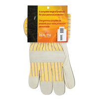 Standard-Duty Dry-Palm Fitters Gloves, Ladies, Grain Cowhide Palm, Cotton Inner Lining Par Equipment