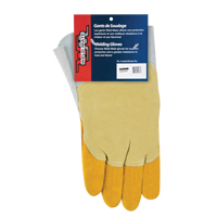Gants de soudage pour pipelinier, Cuir de vache refendu, Taille Grand Par Equipment