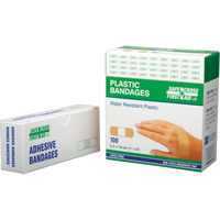Bandages, Rectangulaire/carr&eacute;e, 3", Plastique, St&eacute;rile Par Equipment