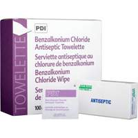 Benzalkonium Chloride Wipes, Towelette, Antiseptic Par Equipment