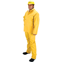 RZ600 Flame Resistant Rain Suit, Large, Yellow Par Equipment