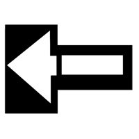 Parking Lot Stencils, English, 12" x 37" Par Equipment