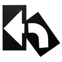 Parking Lot Stencils, English, 8" x 27" Par Equipment