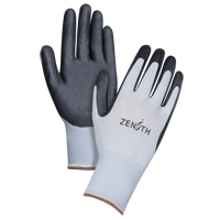 Lightweight Breathable Coated Gloves, 9/Large, Foam Nitrile Coating, 13 Gauge, Polyester Shell Par Equipment