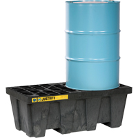 EcoPolyBlend Spill Control Pallets - Without Drain, 66 US gal. Spill Capacity, 49" x 25" x 18" Par Equipment