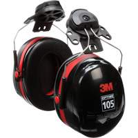 Serres-t&ecirc;tes de s&eacute;rie Peltor Optime 105, Fixation pour casque, 27 NRR dB Par Equipment