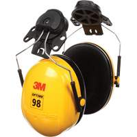 Serres-t&ecirc;tes de s&eacute;rie Peltor Optime 98, Fixation pour casque, 23 NRR dB Par Equipment
