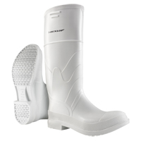 White Boots, PVC, Size 6 Par Equipment