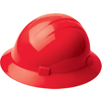 ERB Liberty<sup>®</sup> Full Brim Type 2 Safety Cap, Ratchet Suspension, Red SDL926 | Par Equipment