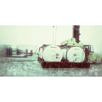 Single ISO Tank Berm, 3590 gal. Spill Capacity, 10' L x 24' W x 24" H SDM245 | Par Equipment