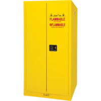 Armoire pour produits inflammables, 60 gal., 2 Porte(s), 34" La x 65" h x 34" p Par Equipment