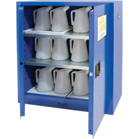 Corrosive Liquids Cabinet, 30 gal., 43" x 44" x 18" Par Equipment
