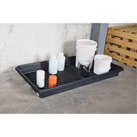 Ultra-Utility Trays&reg;, 12" L x 48" W x 4.75" H, 12 gal. Spill Capacity Par Equipment