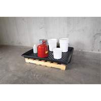 Ultra-Utility Trays&reg;, 36" L x 36" W x 4.75" H, 27 US gal. Spill Capacity Par Equipment