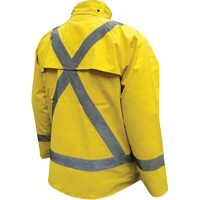 Miner 49er Mining Jacket, Neoprene, Small, Lime-Green Par Equipment