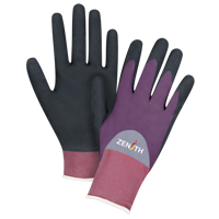 ZX-2 Premium Coated Gloves, 8/Medium, Nitrile/Foam Nitrile Coating, 18 Gauge, Nylon Shell Par Equipment