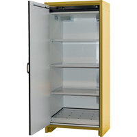 30-Minute EN Safety Storage Cabinet, 30 gal., 1 Door, 34.02" W x 76.65" H x 24.21" D Par Equipment