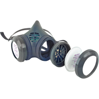 8000 Series Assembled Respirator, Elastomer/Thermoplastic, Small Par Equipment
