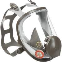 6000 Series Full Facepiece Reusable Respirator, Elastomer/Silicone/Thermoplastic, Small Par Equipment